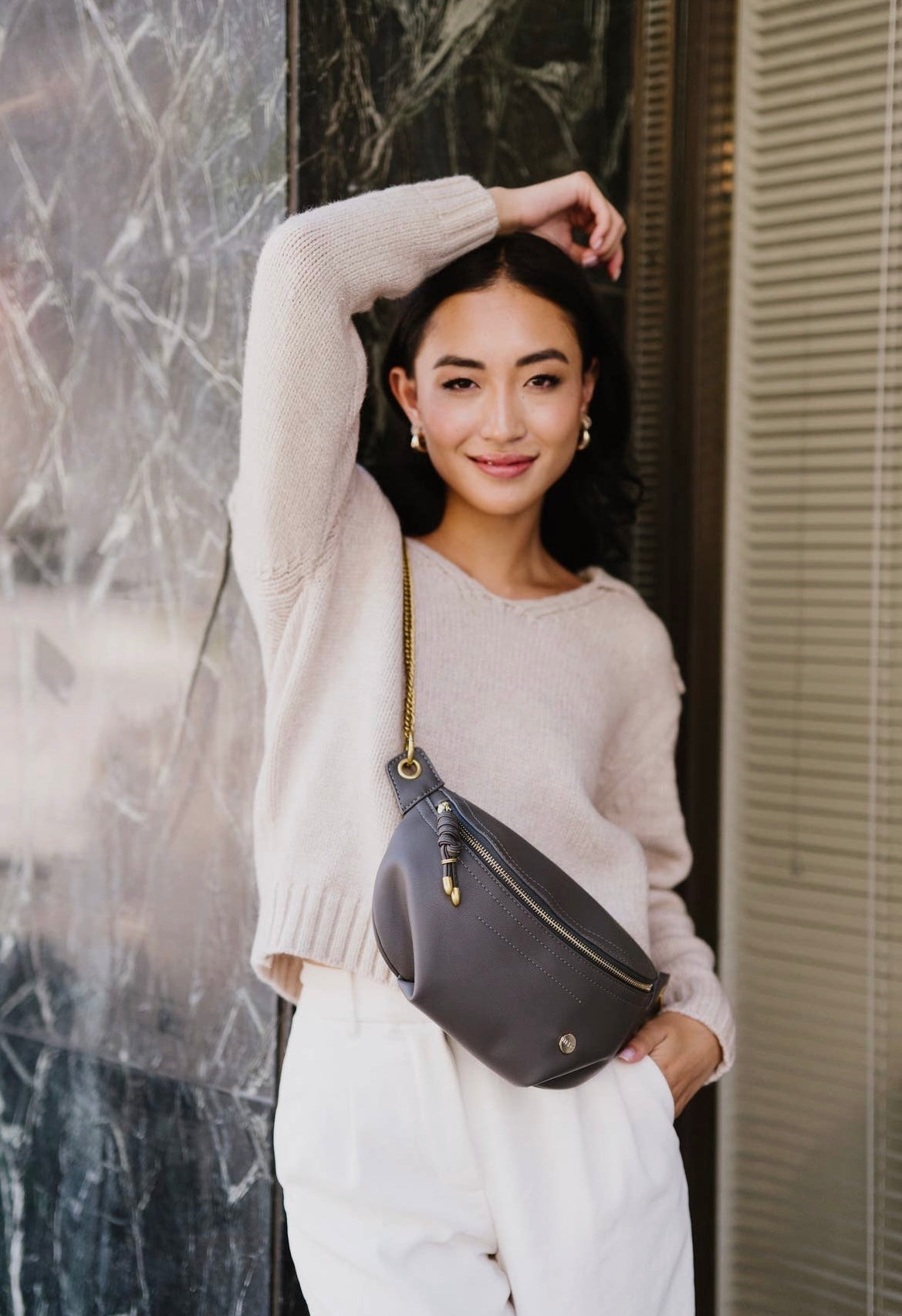 Catherine Adjustable Crossbody Belt Fanny Handbag