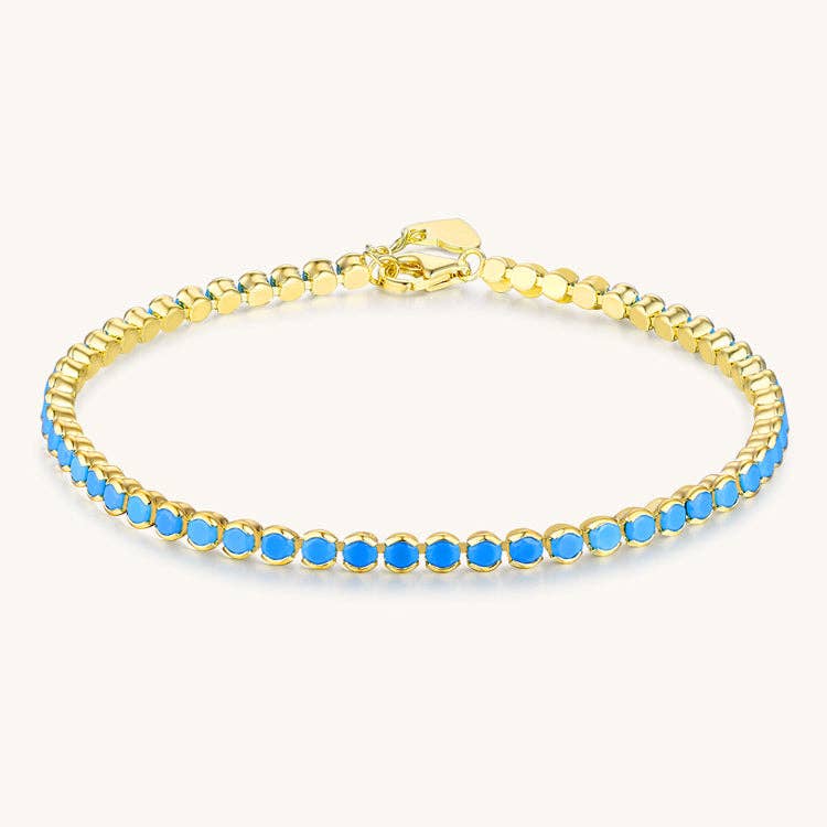 Turquoise Tennis Bracelet