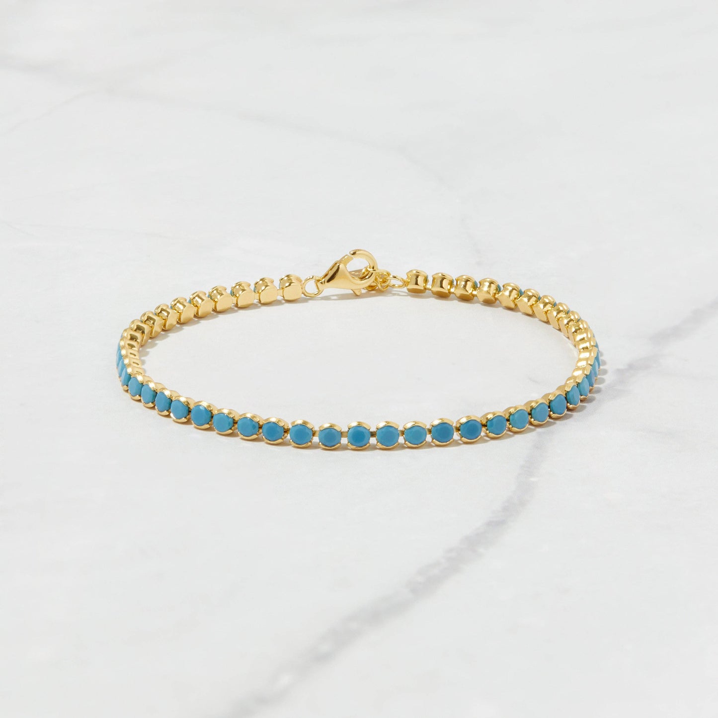 Turquoise Tennis Bracelet