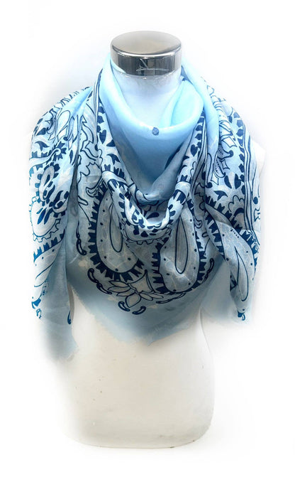 Pre-order Renee Large square scarf bandana pattern
