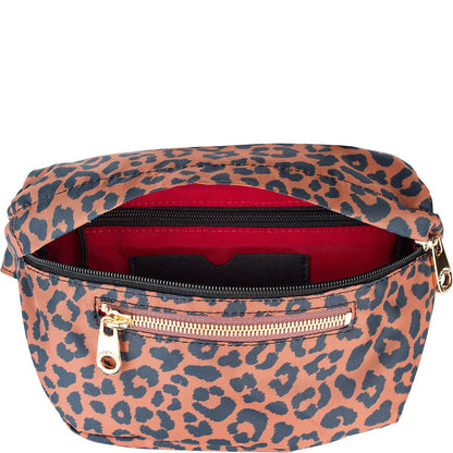 "Franny" Leopard Fanny Pack