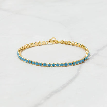 Turquoise Tennis Bracelet