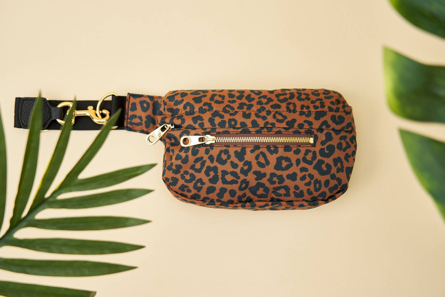 "Franny" Leopard Fanny Pack